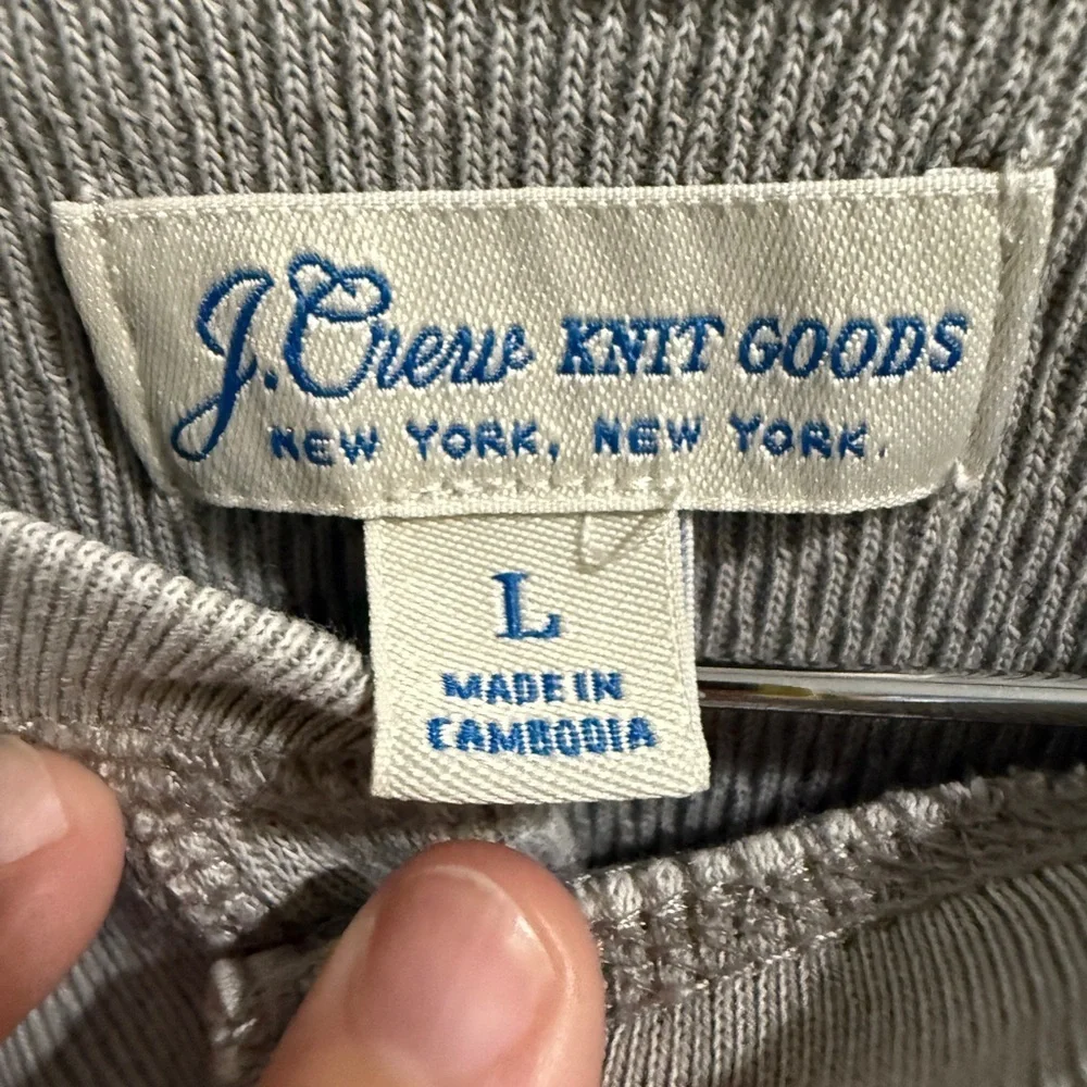 J. Crew light gray